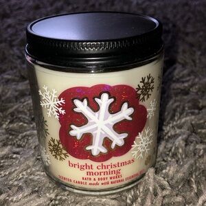 Bath & Body Works Bright Christmas Morning Candle, New